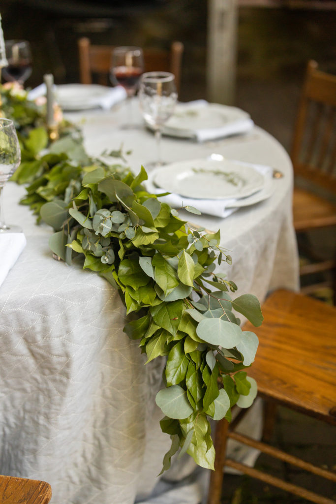 garden and gather florist intimate floral table setting