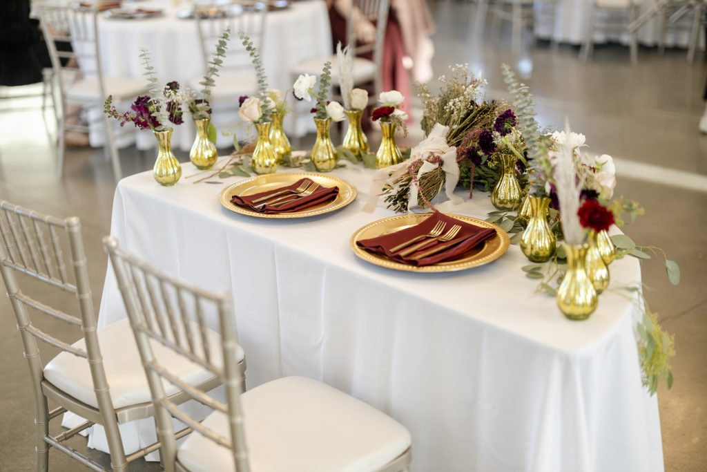 wedding details for I Street Ballroom wedding in Bentonville