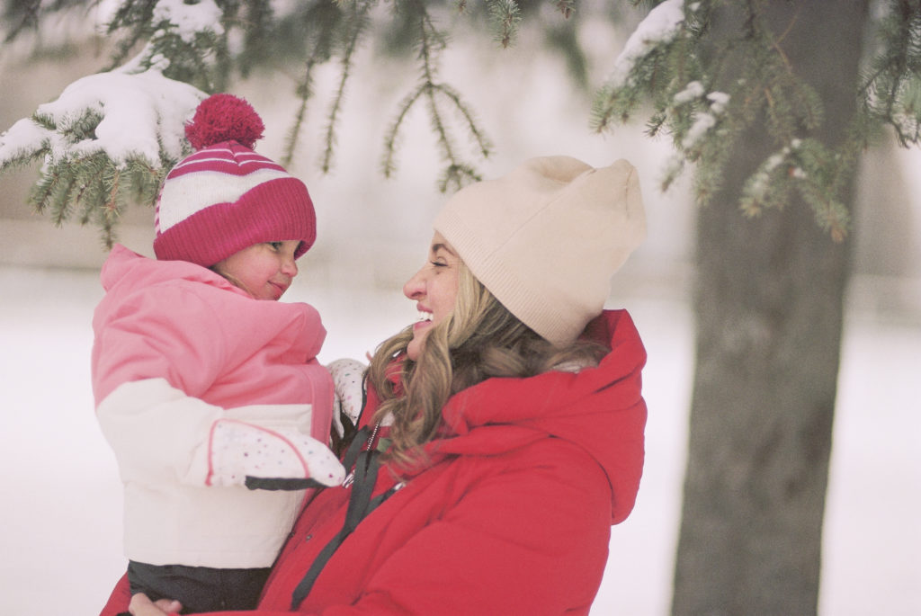 Family Pictures in the Snow