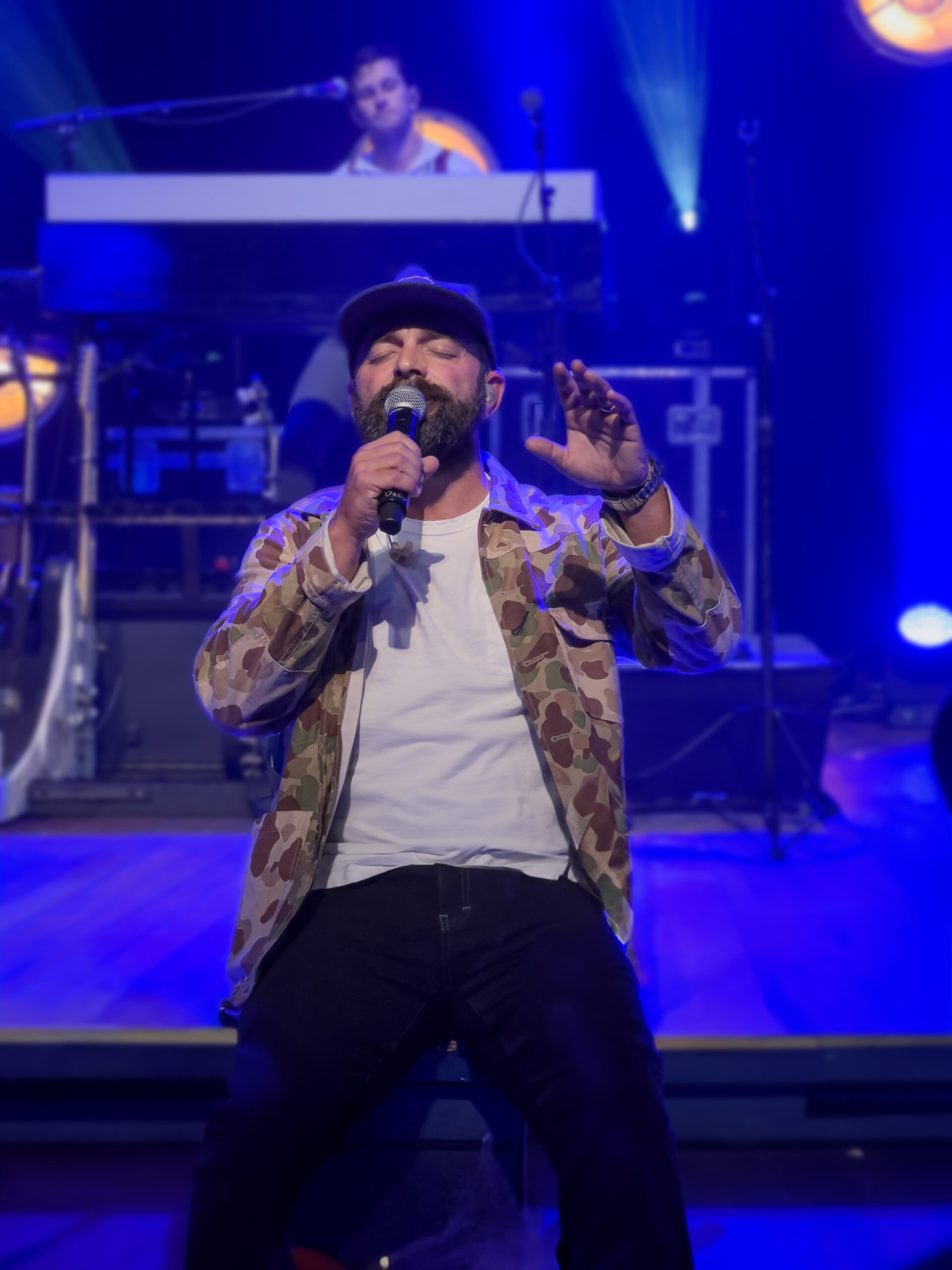 Drew Holcomb and the Neighbors perform at the Cleveland's House of Blues.