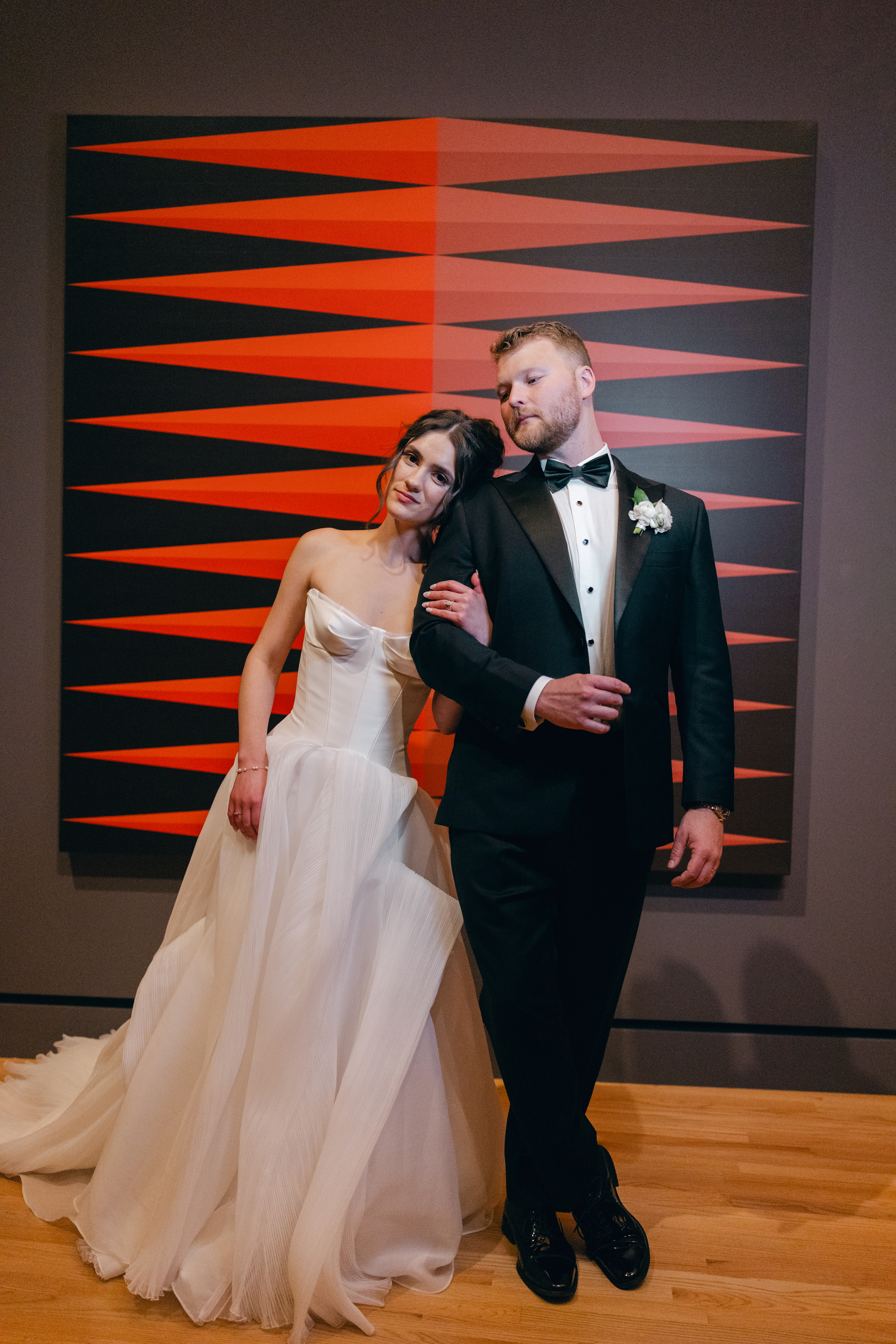 Wedding Portraits at Crystal Bridges