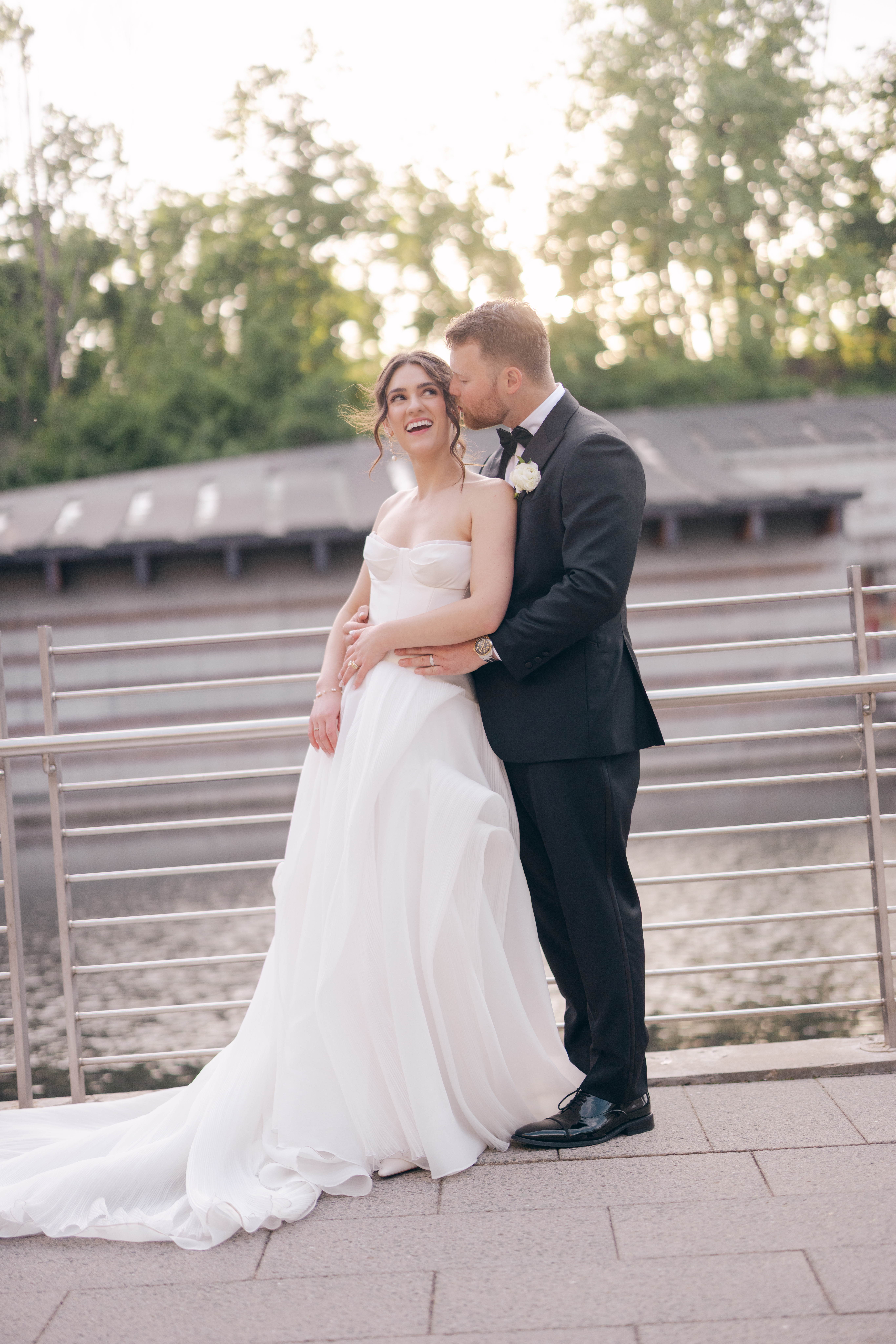 Wedding Portraits at Crystal Bridges