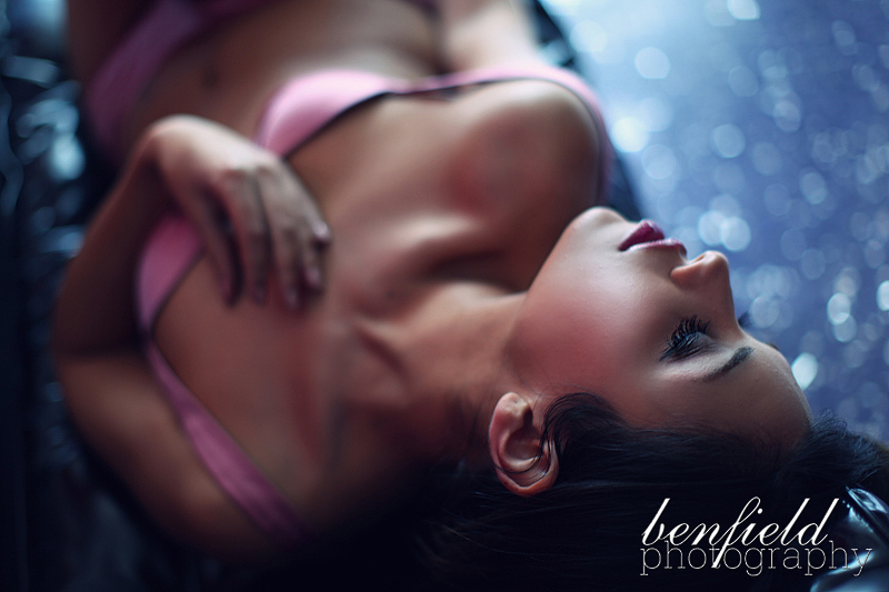 boudoir image photographed in the Barbie Suite at the Palms Casino and Hotel