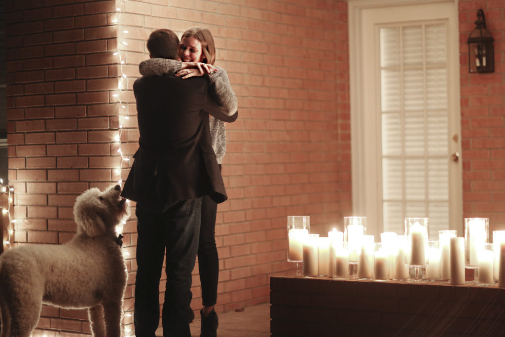 JM included his dog in his proposal ideas to Alex