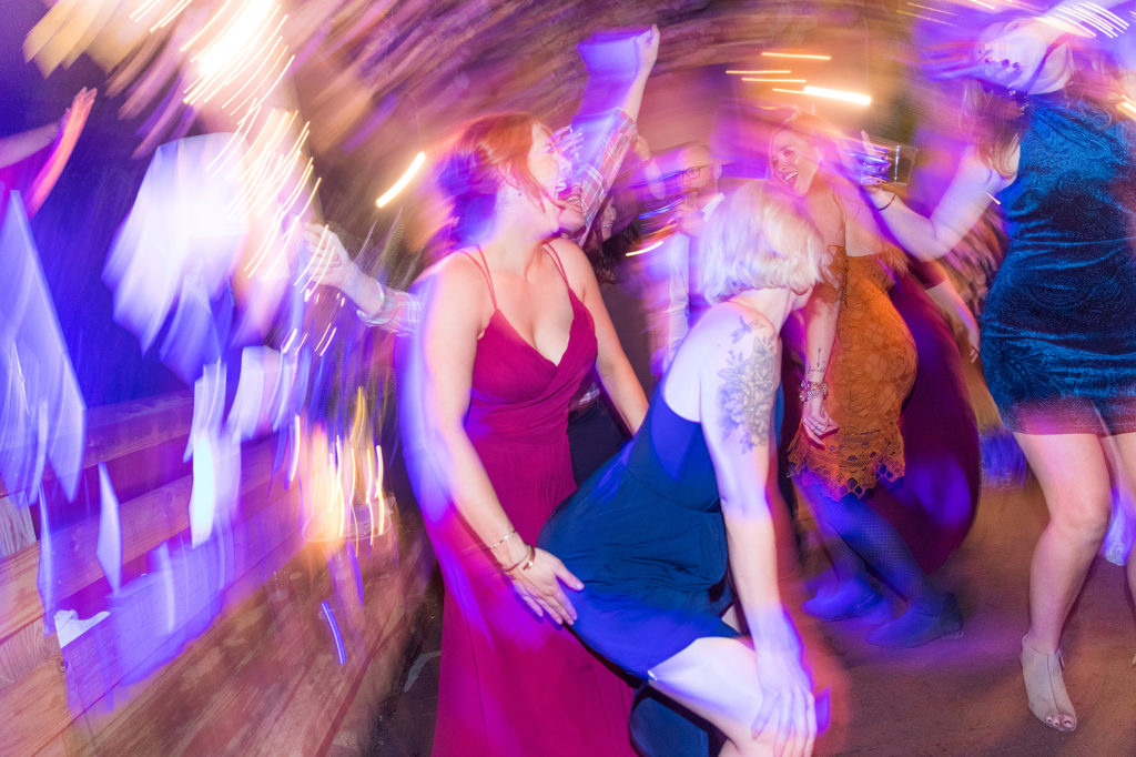 Girls dancing super fun at a wedding reception makes for a really fun picture in this Best Wedding Dance category is all about.