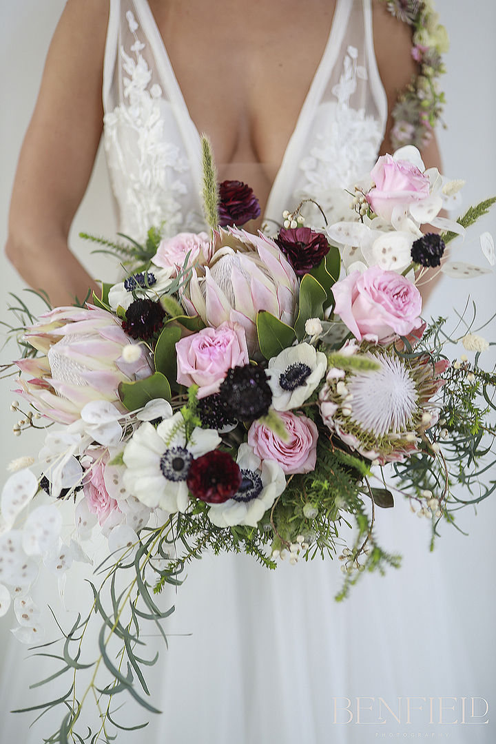 best bridal bouquets at Osage House wedding