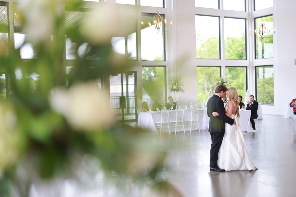Osage House Real Wedding couple sharing first dance